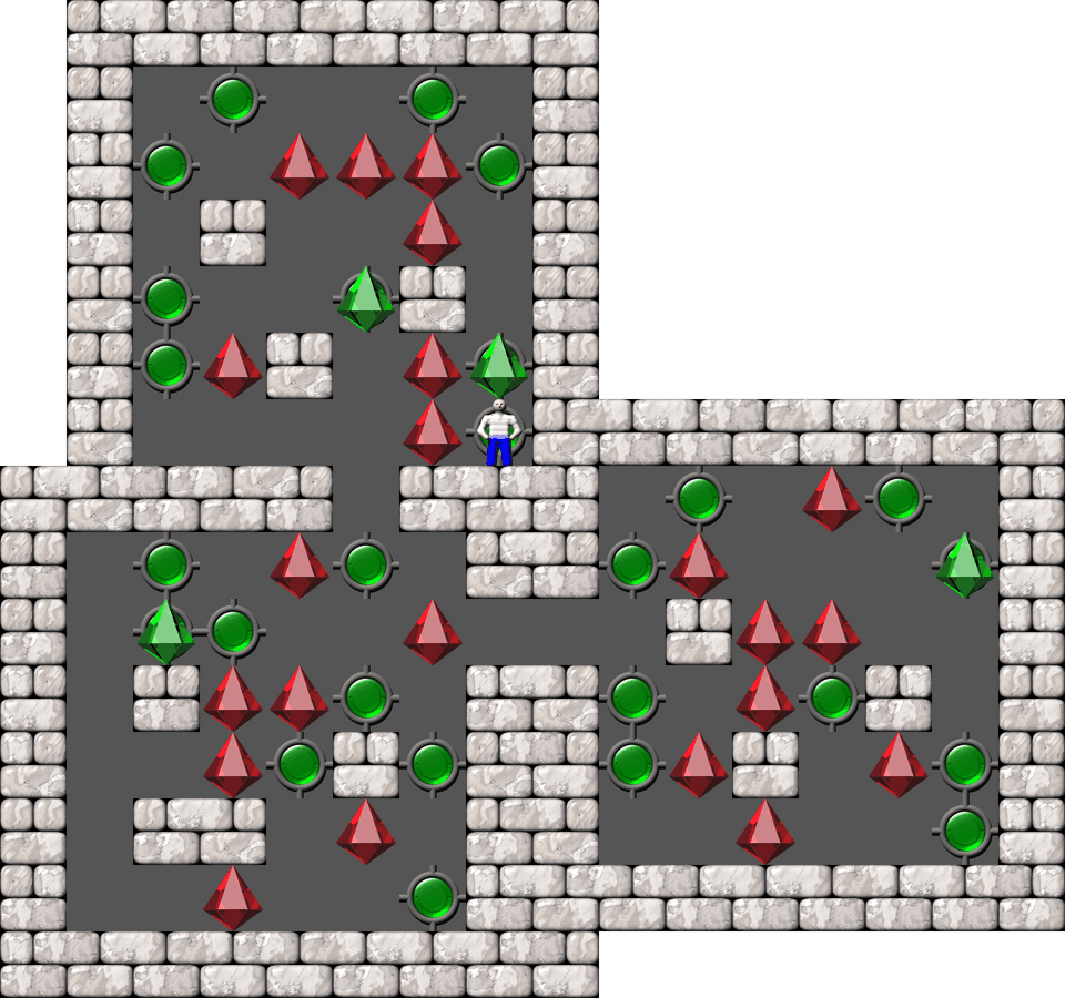 Sokoban Bugs special collection level 1